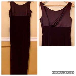 TAHARI 💕 NWOT Mixed Satin Evening Gown Size 10